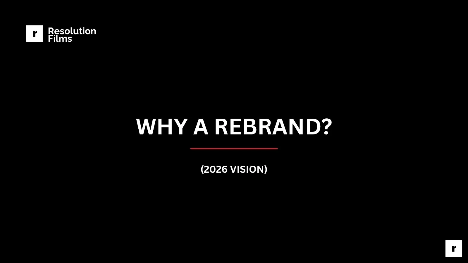 Why a rebrand