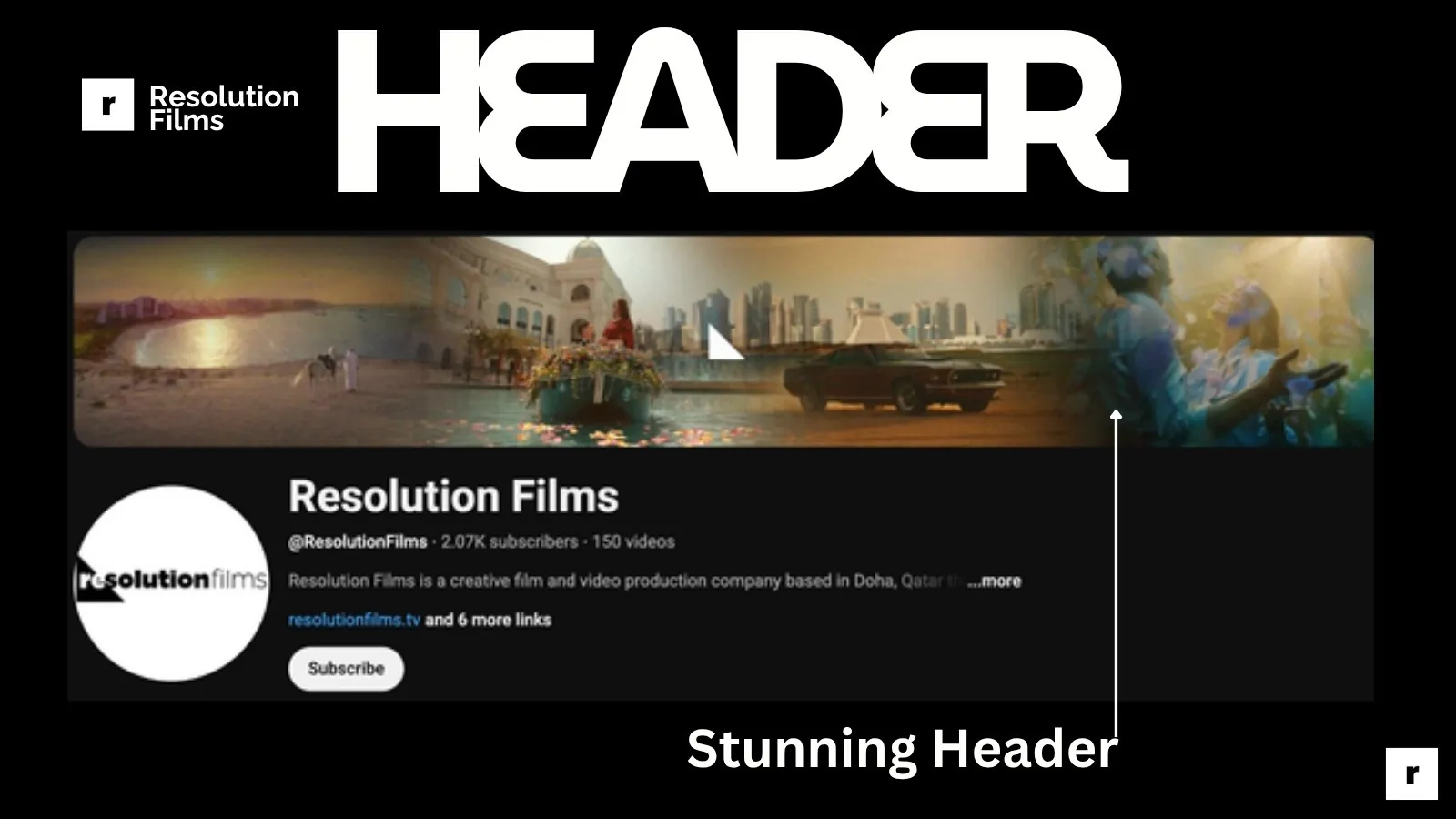 Channel header