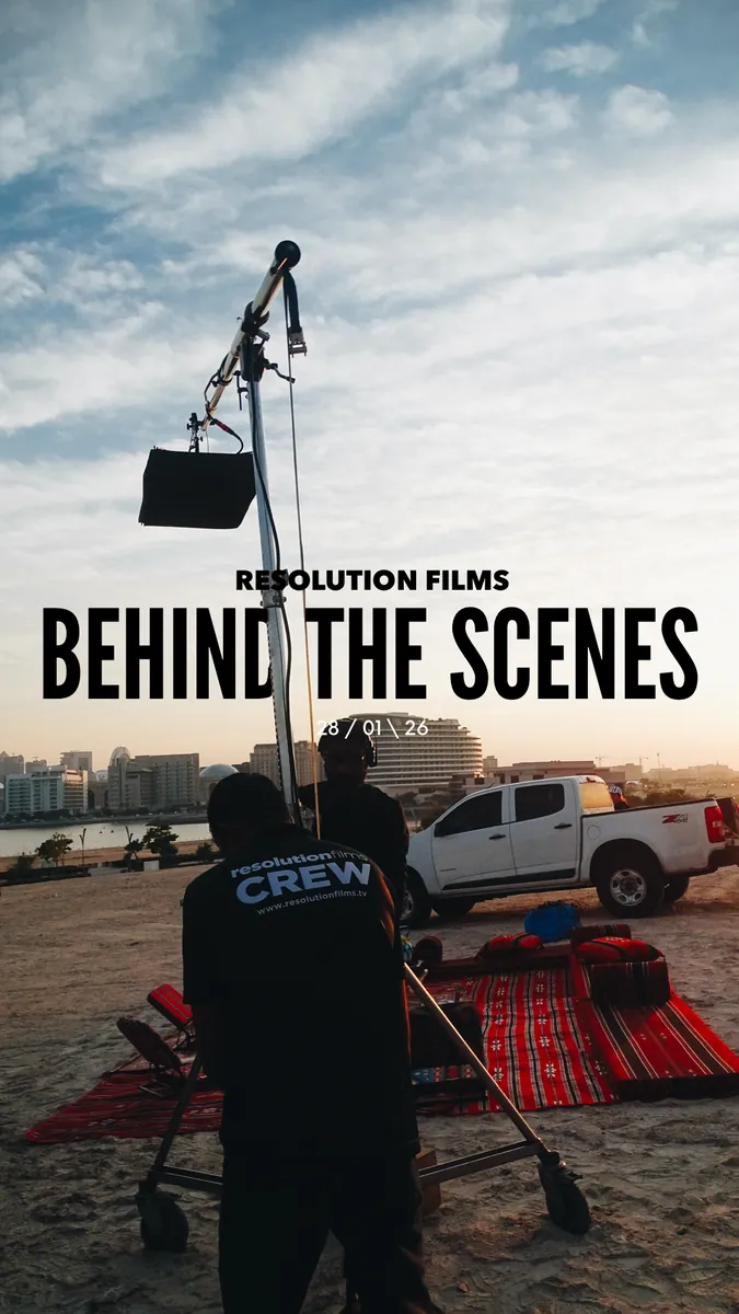 Resolution Films: BTS stills